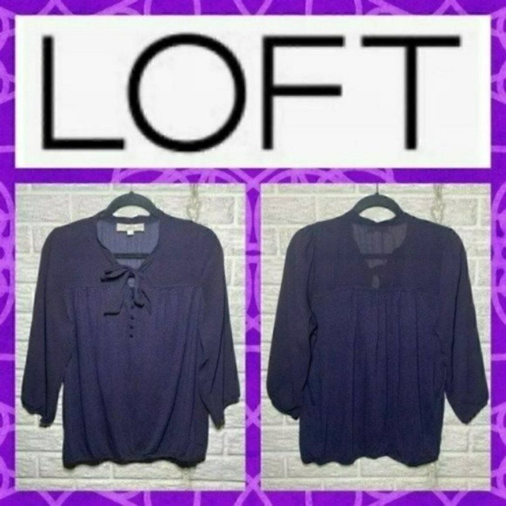 Loft Sheer Top Women's Size Medium